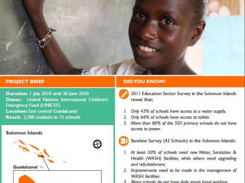 World Vision Solomon Islands Better Learning Environment Project (SIBLE)